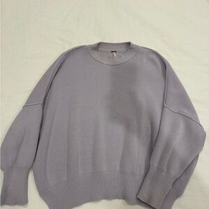 Free People Lavender Sweater